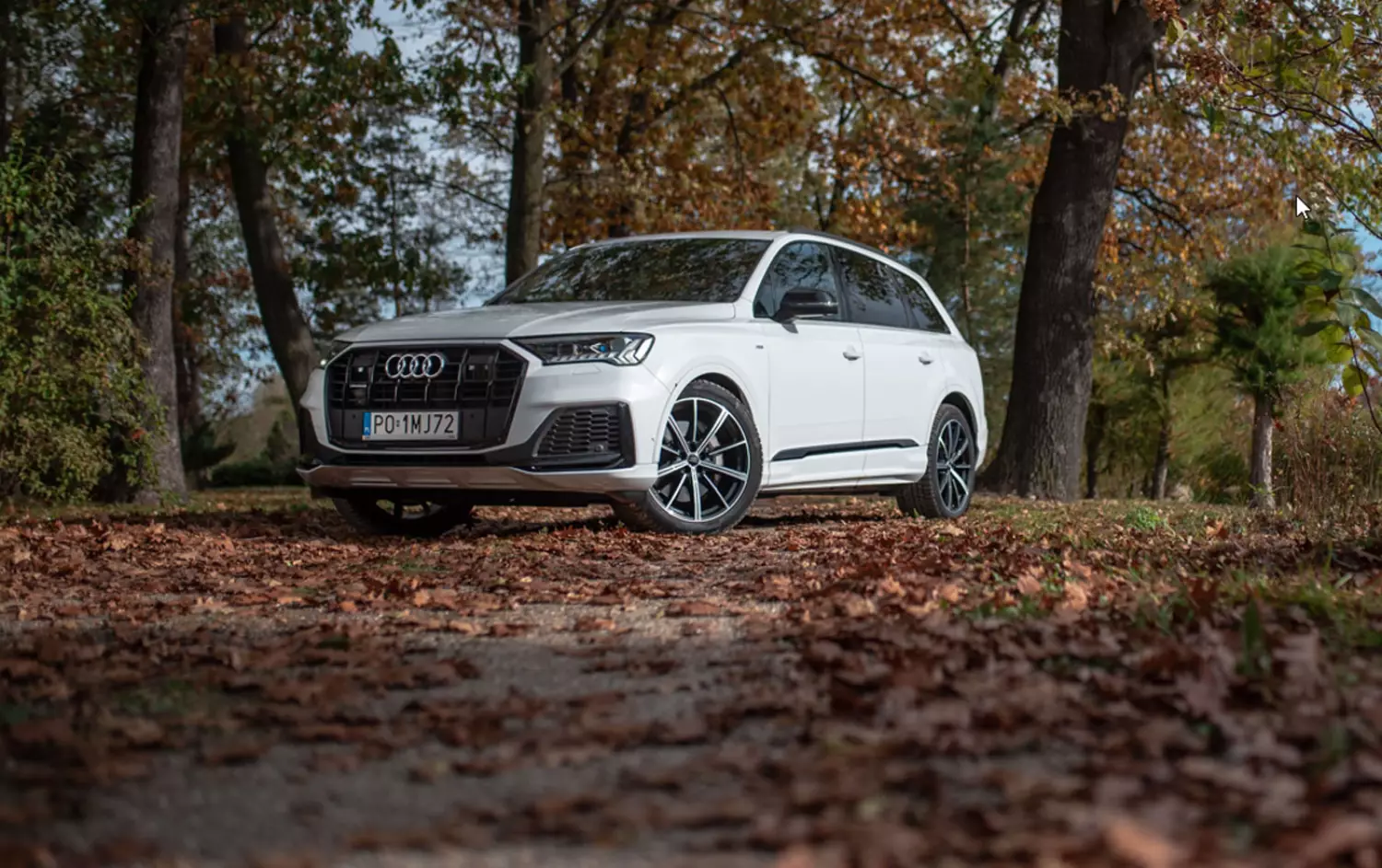 Audi Q7 jesienią...