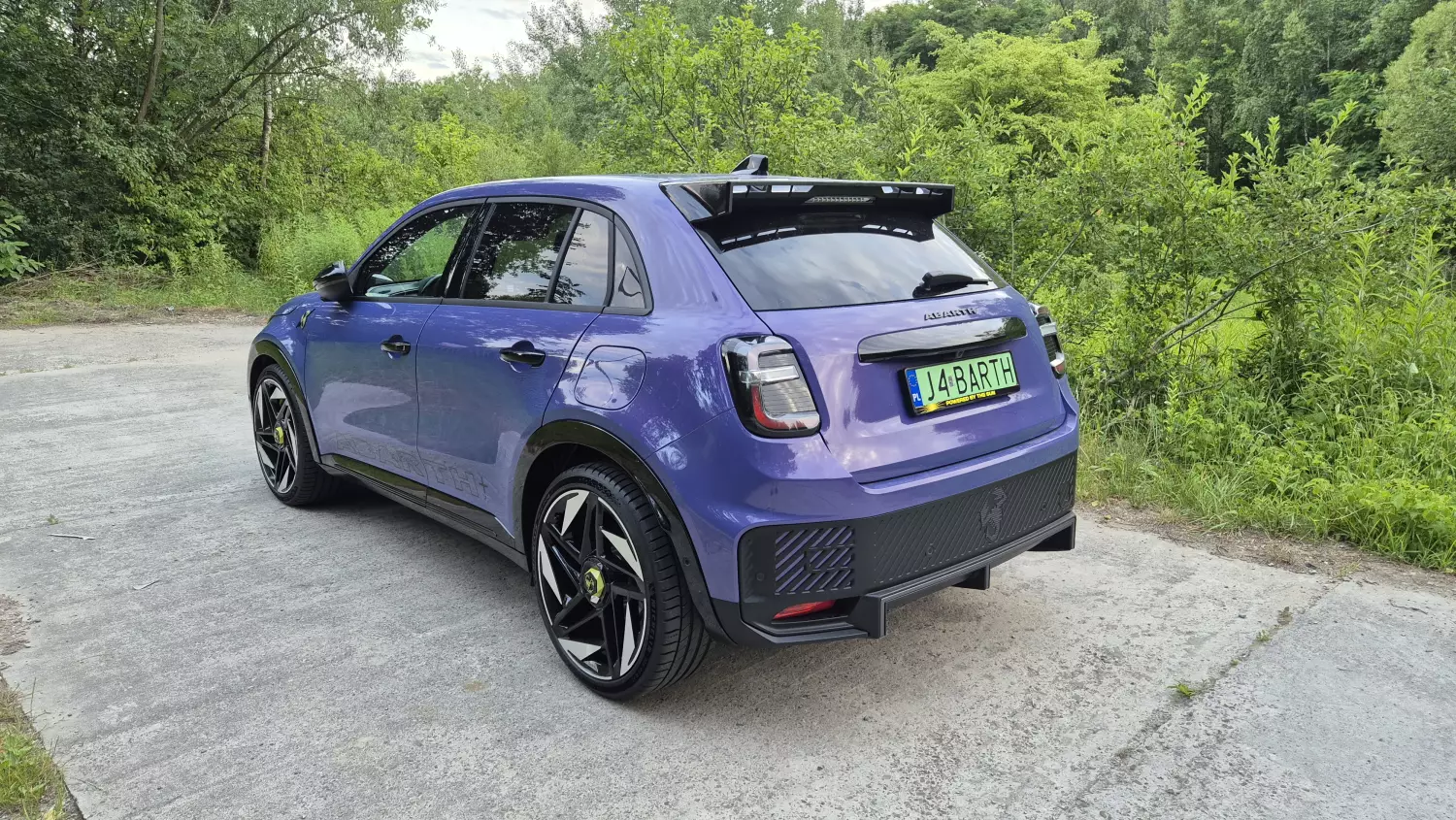 Abarth 600e Scorpionissima. Fot. Jacek Jurecki