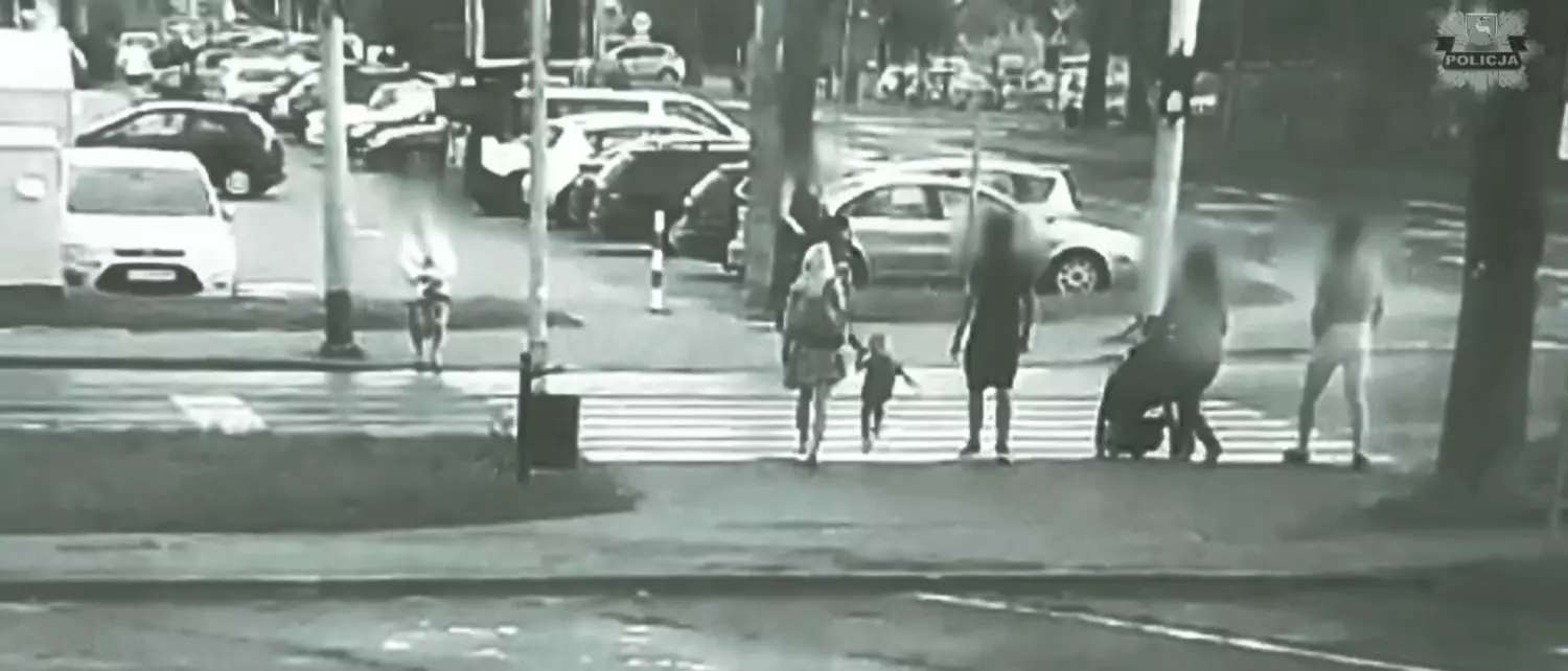 Kierowca BMW wjechał w kobietę i jej synka
