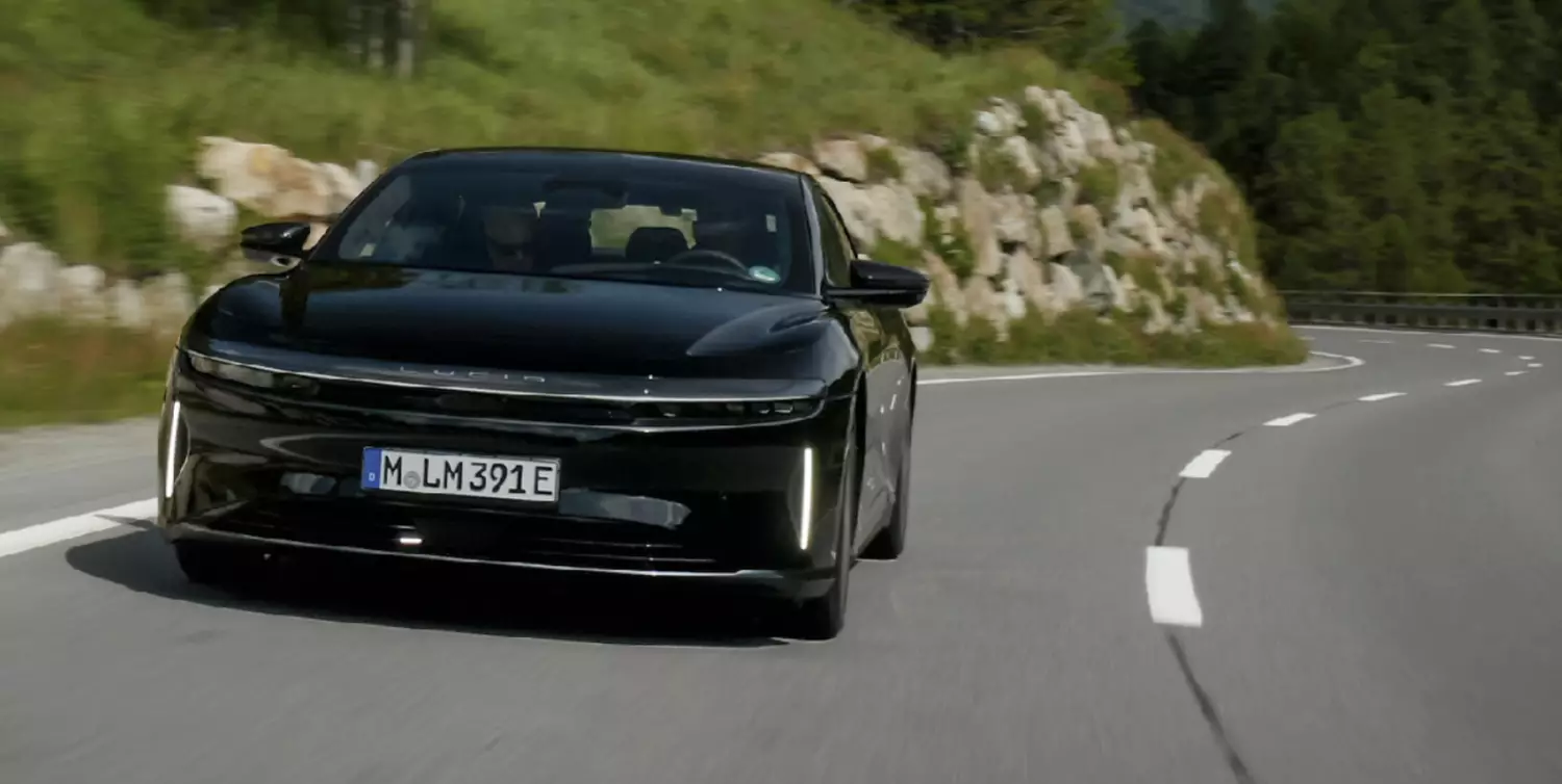 Lucid Air Grand Touring. 1205 km na jednym ładowaniu