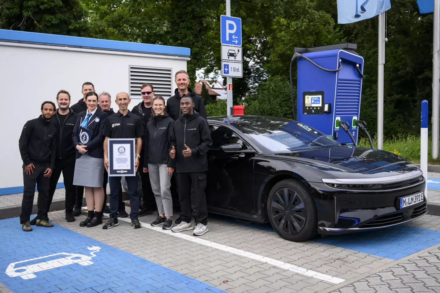 Rekord samochodu Lucid Air Grand Touring został potwierdzony